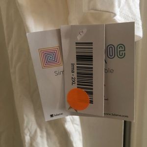 NWT white tunic blouse